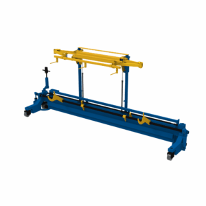 Battery operated trolley with harness - Rendered
