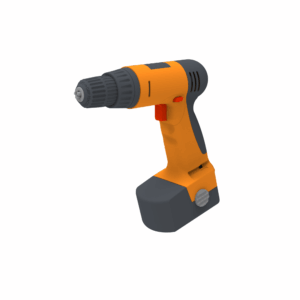 Drill Machine - rendered